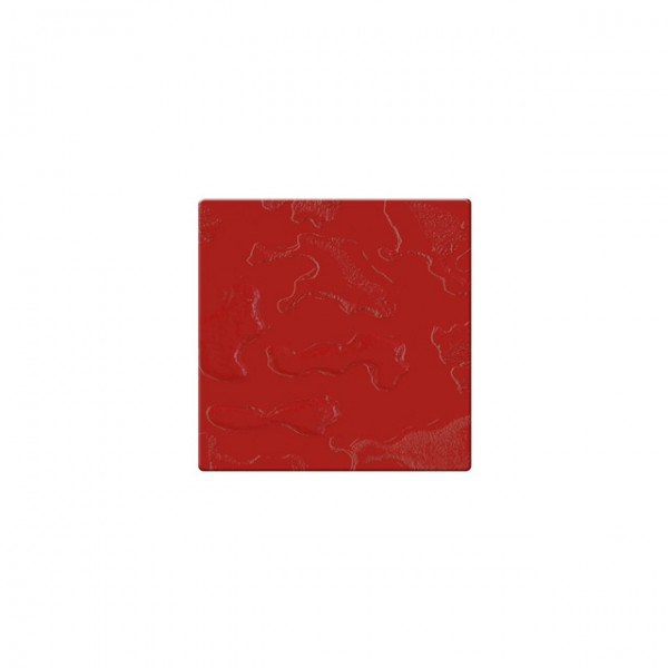 Mozaika szklana Componer czerwony struktura 123x123x6 mm Nr 24 A-CGL06-XX-024
