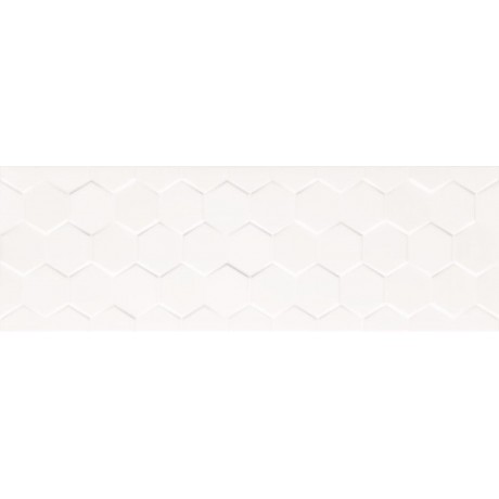 Charisma Hexagon White Glossy PŁYTKA ŚCIENNA 25x75
