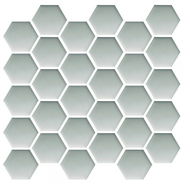 Platinum Hexagon mosaic 25x25.8 GAT.I