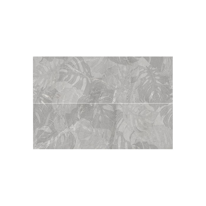 Malaga Tropic Grey dekor ścienny 2-ELEMENTOWY 2x25x75 GAT.I