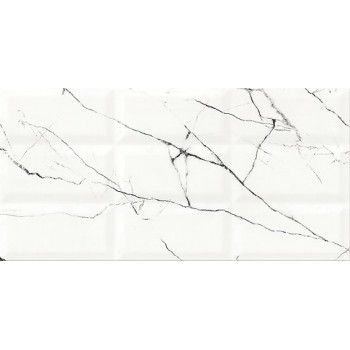 ARCE WHITE STRUCTURE GLOSSY 29,7x60